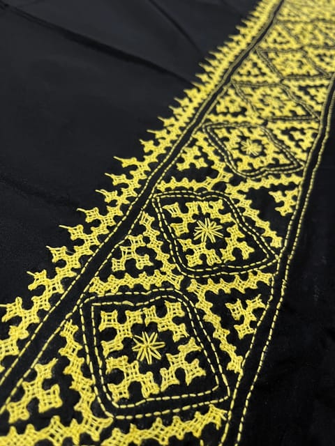 Art Silk Kutchwork Blouse Piece