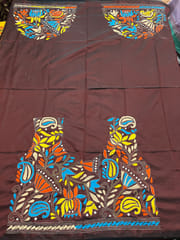 SKABP9 Art Silk Kanthawork Blouse Piece