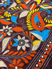 SKABP38 Art Silk Kanthawork Blouse Piece