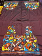SKABP38 Art Silk Kanthawork Blouse Piece