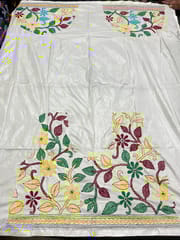 SKABP66 Art Silk Kanthawork Blouse Piece