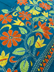 SKABP75 Art Silk Kanthawork Blouse Piece