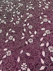 SKABP79 Art Silk Kanthawork Blouse Piece