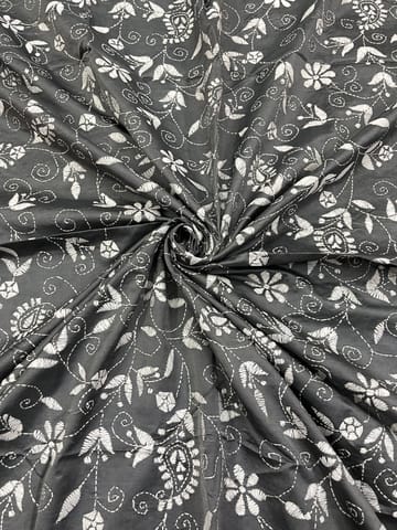 SKABP81 Art Silk Kanthawork Blouse Piece