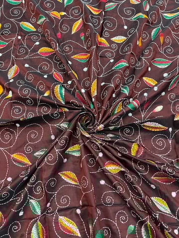 SKABP82 Art Silk Kanthawork Blouse Piece