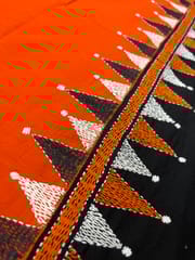 BKABP28 Dual Color Kanthawork Blouse Piece