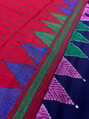 BKABP32 Dual Color Kanthawork Blouse Piece