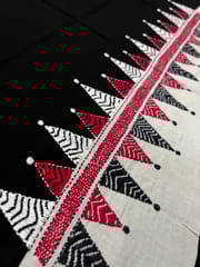 DKABP48 Dual Color Kanthawork Blouse Piece