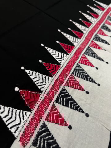 DKABP48 Dual Color Kanthawork Blouse Piece