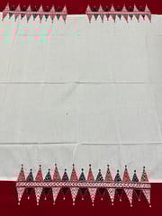 DKABP55 Dual Color Kanthawork Blouse Piece