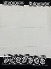 DKABP63 Dual Color Kanthawork Blouse Piece