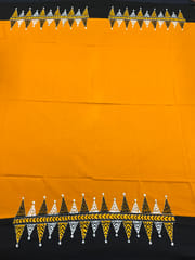 DKABP64 Dual Color Kanthawork Blouse Piece