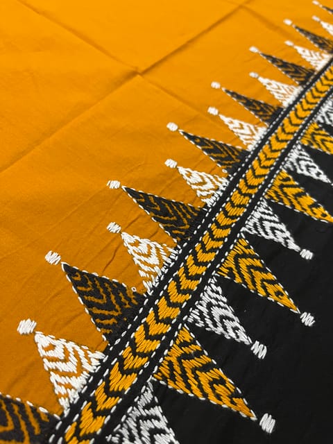 DKABP64 Dual Color Kanthawork Blouse Piece