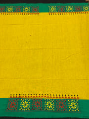 DKABP66 Dual Color Kanthawork Blouse Piece