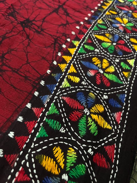 BKBP6 Batik Kanthawork Blouse Piece