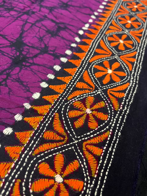 BKBP11 Batik Kanthawork Blouse Piece