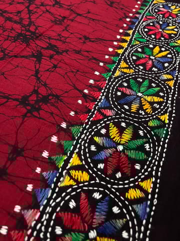 BKBP14 Batik Kanthawork Blouse Piece