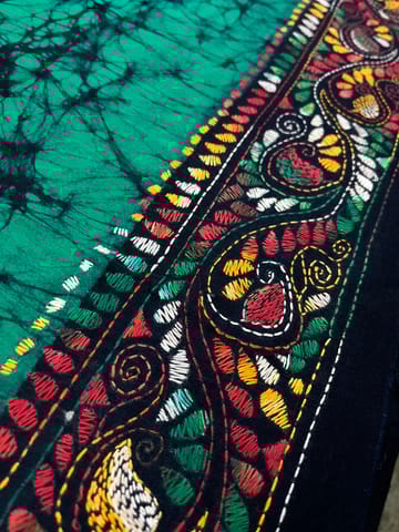 BKBP15 Batik Kanthawork Blouse Piece