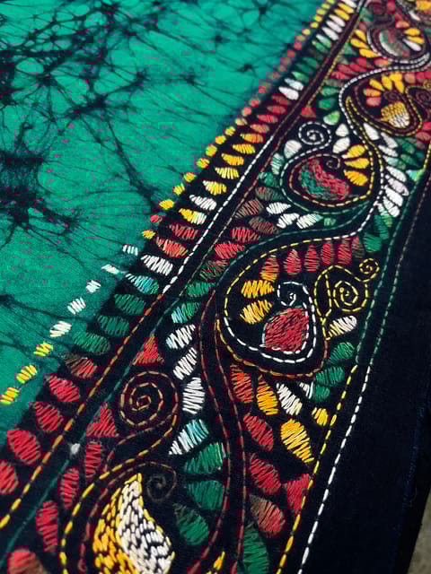 BKBP15 Batik Kanthawork Blouse Piece