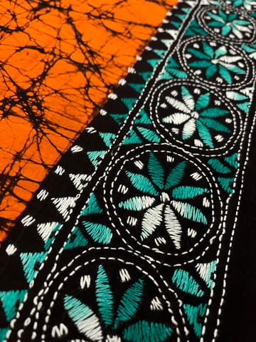 BKBP28 Batik Kanthawork Blouse Piece