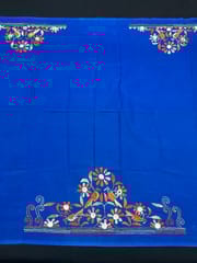 BTBP5 Bird Theme Kanthawork Blouse Piece