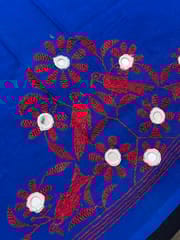 BTBP9 Bird Theme Kanthawork Blouse Piece