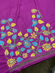 SKABP84 Art Silk Kanthawork Blouse Piece