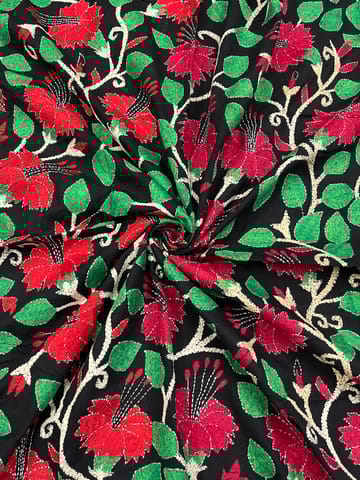 Mandhara Designer Kanthawork Blouse Piece