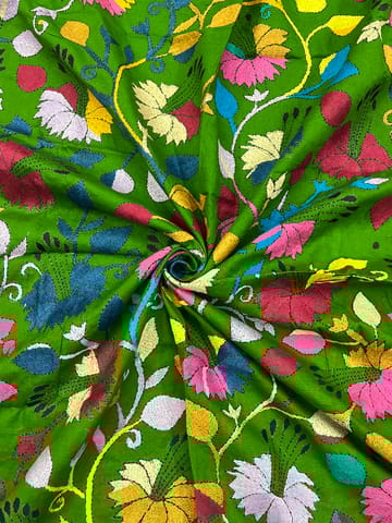 Mandhara Designer Kanthawork Blouse Piece