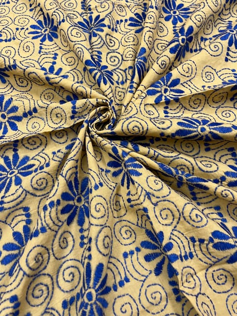 AKBP44 Allover Kanthawork Blouse Piece