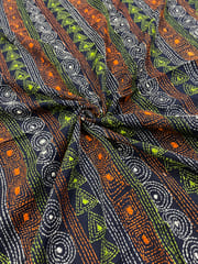 AKBP72 Allover Kanthawork Blouse Piece