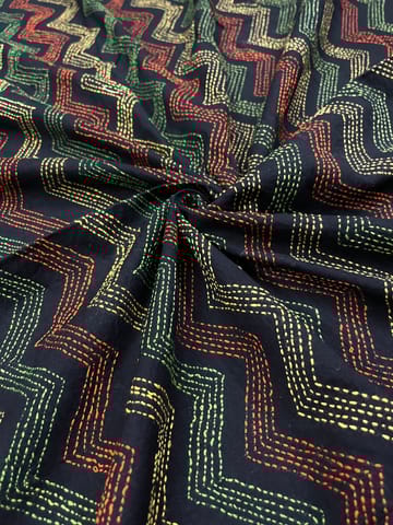 AKBP86 Allover Kanthawork Blouse Piece