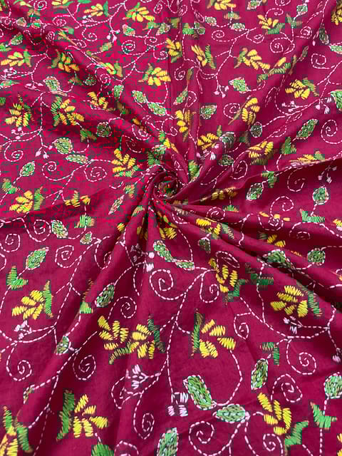 AKBP90 Allover Kanthawork Blouse Piece