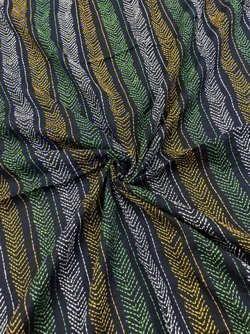 AKBP91 Allover Kanthawork Blouse Piece