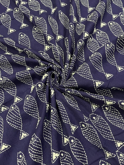 AKBP98 Allover Kanthawork Blouse Piece