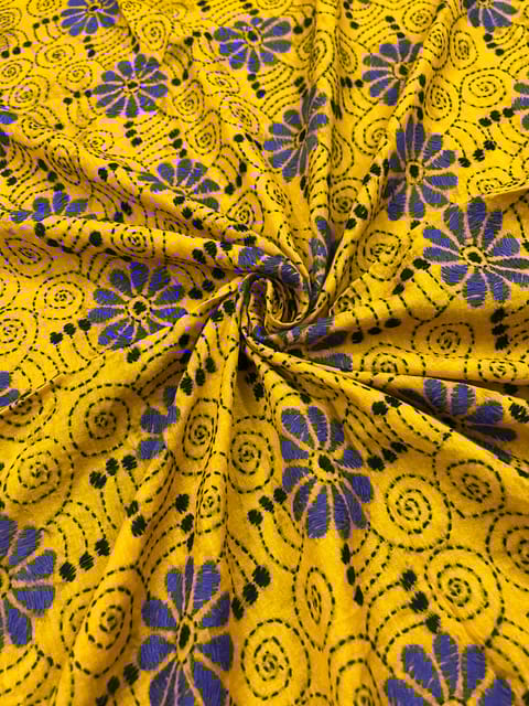 AKBP101 Allover Kanthawork Blouse Piece