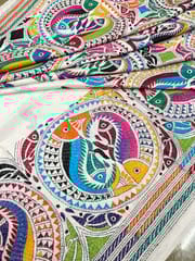 Machli Kanthawork Saree