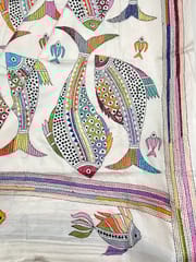 Machli Kanthawork Saree