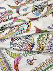 Machli Kanthawork Saree