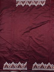 Mahal Kutchwork Saree