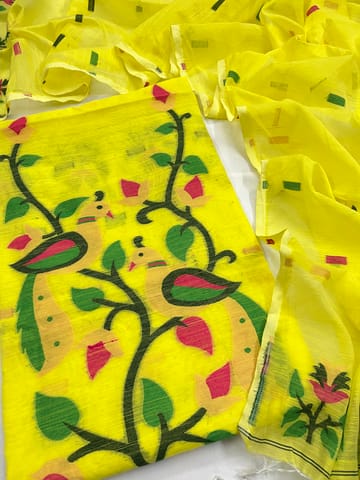 Jamdani Dress Material