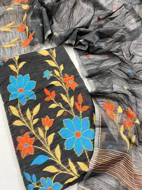 Jamdani Dress Material