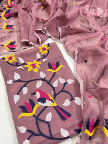 Jamdani Dress Material