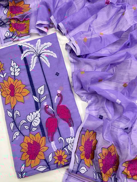 Jamdani Dress Material