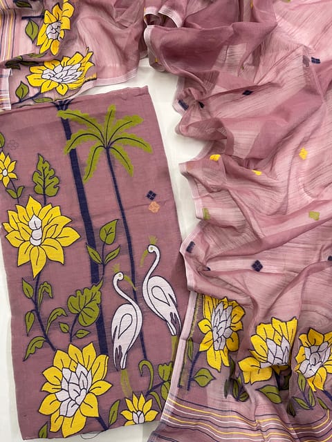 Jamdani Dress Material