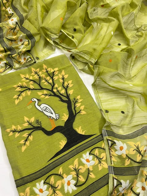 Jamdani Dress Material