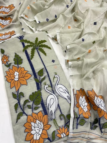 Jamdani Dress Material