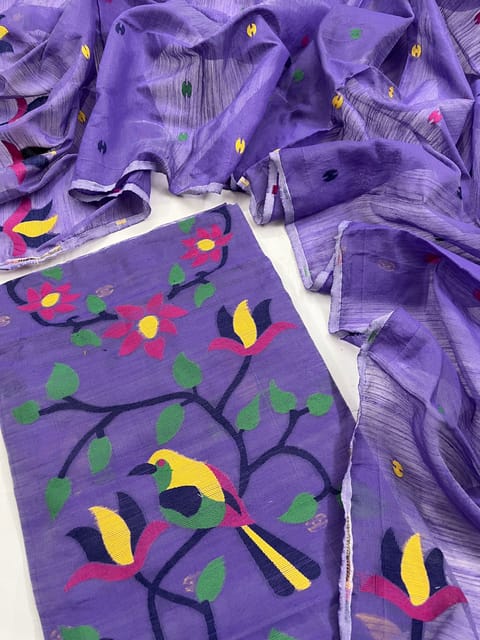 Jamdani Dress Material