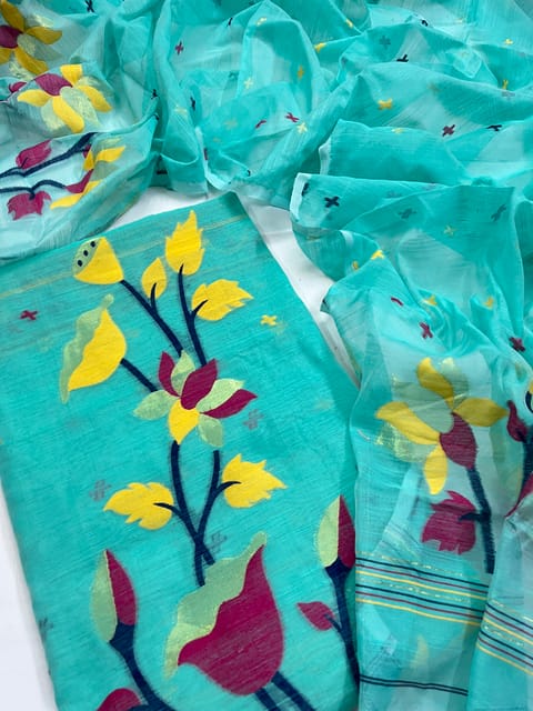 Jamdani Dress Material