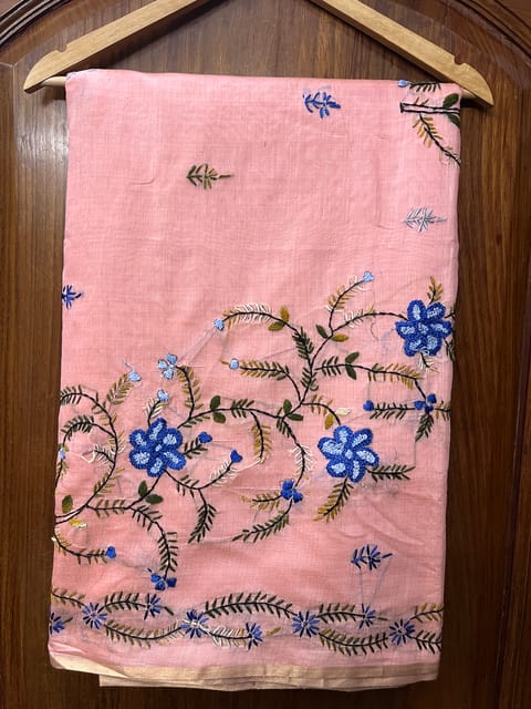 Sanskriti Hand Embroidered Saree